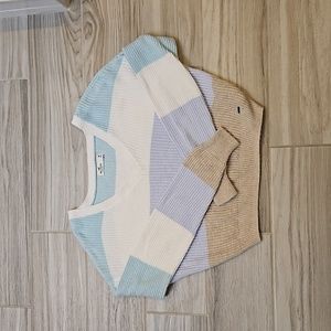 Hollister cropped sweater